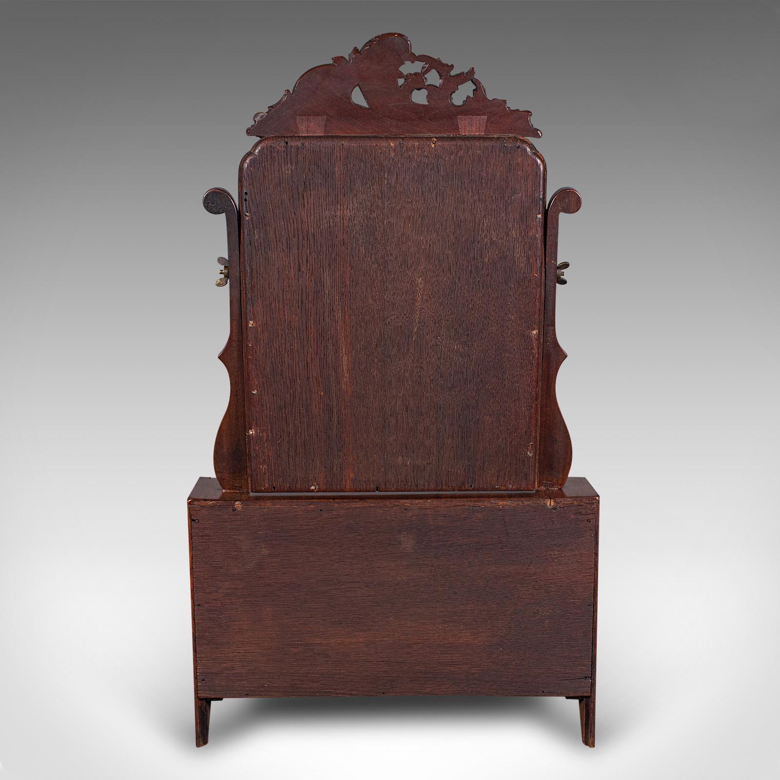 Antique Bureau Mirror, Inglés, Tocador, Boudoir, Georgiano, Circa 1800 en venta 2