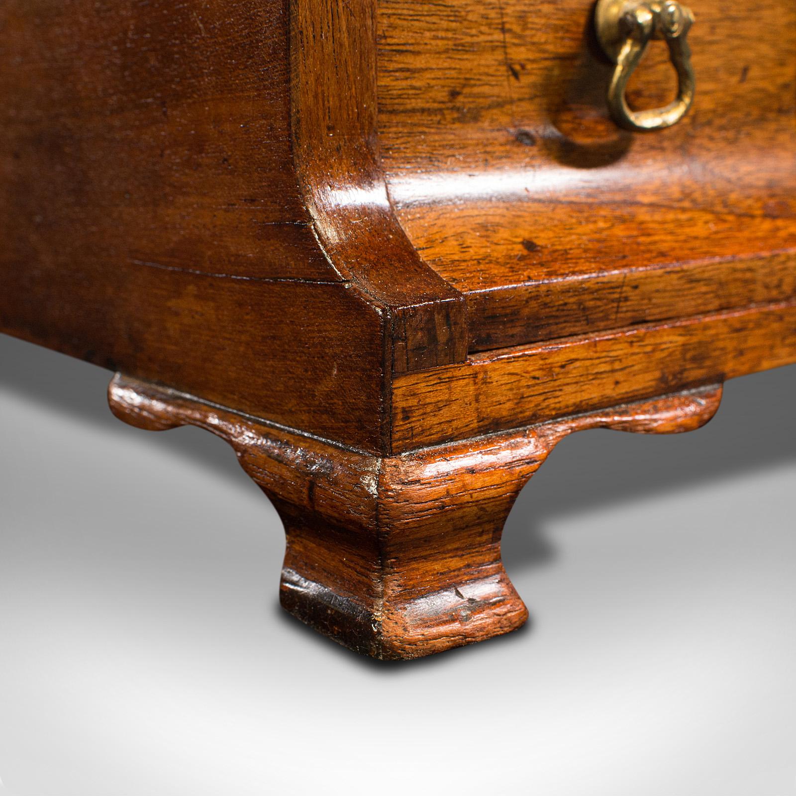 Antique Bureau Mirror, English, Walnut, Dressing Table, Swing, Georgian, C.1800 For Sale 2