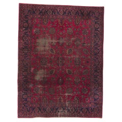 Antico tappeto turco Sparta borghese del 1900 con stile moderno