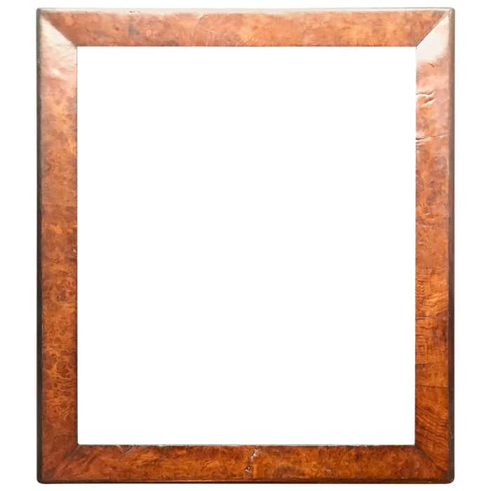 Burre Frame Antique Burl Walnut Frame, Cushion Molded Veneer, Broad Ovolo Molding ...