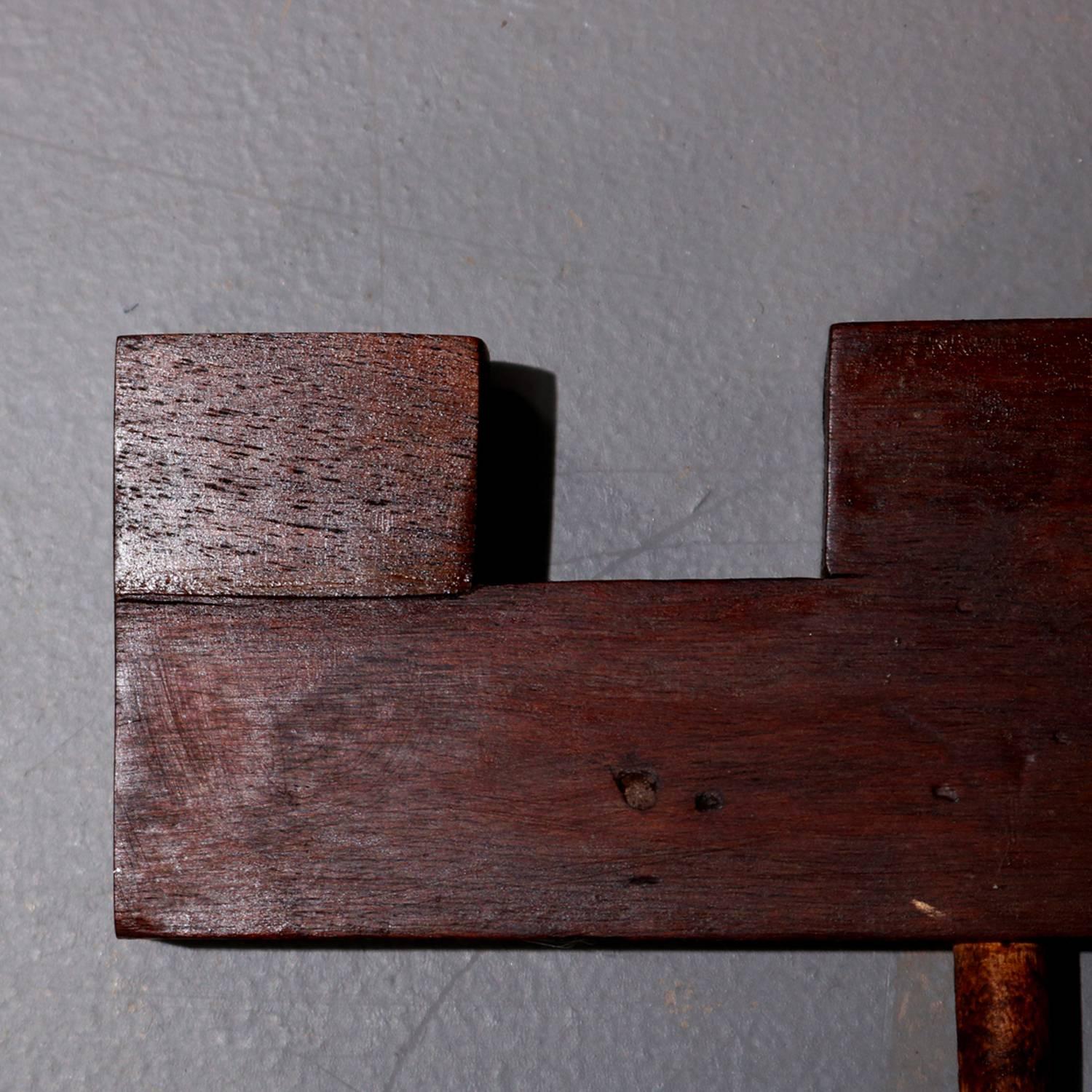 Antique Burl Walnut Step-Back Enclosed Bookcase, circa 1890 6