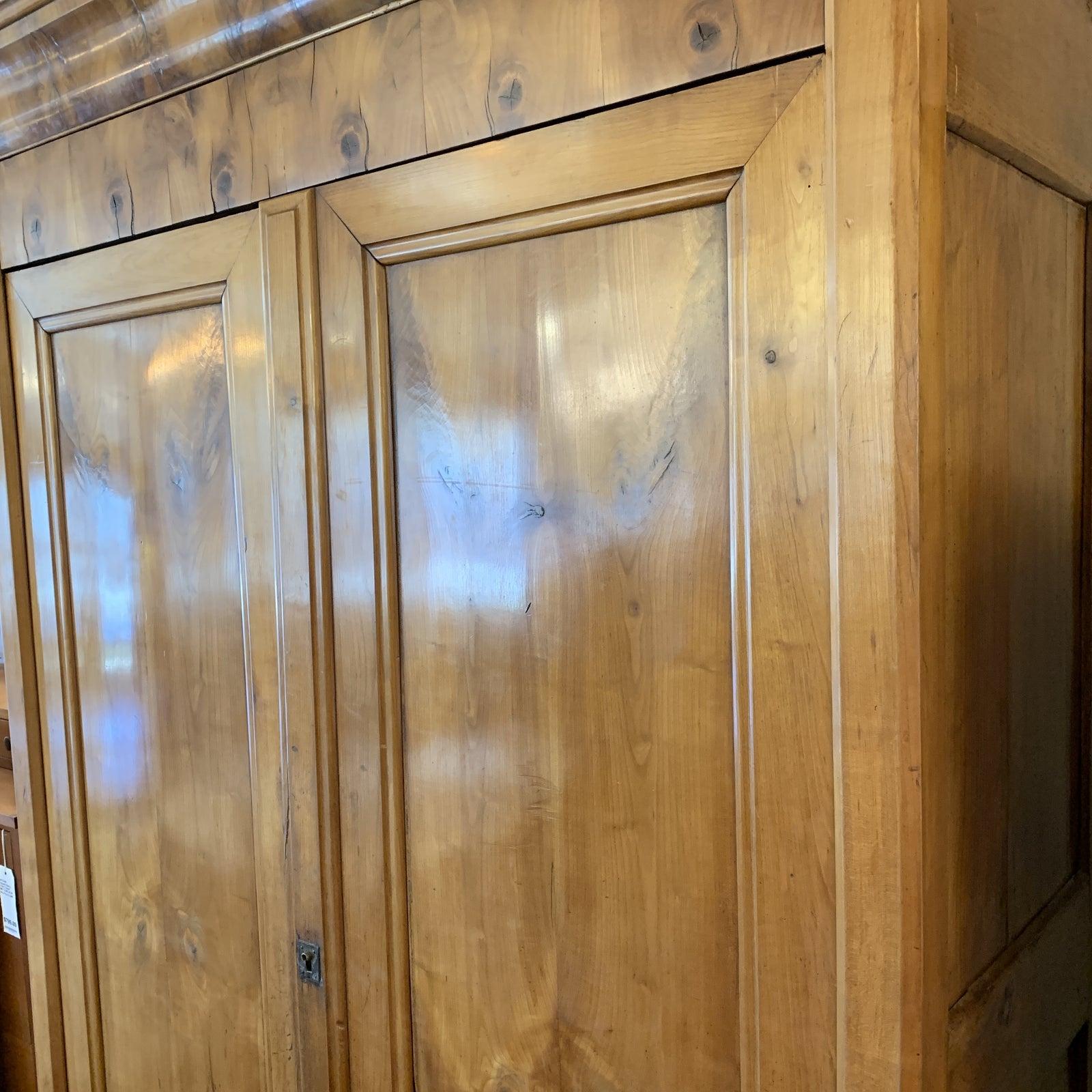 Antique Burled Armoire For Sale 2