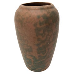 Antike Burley Winter Mottled Brown/Green Vellum Matte Finish Vase