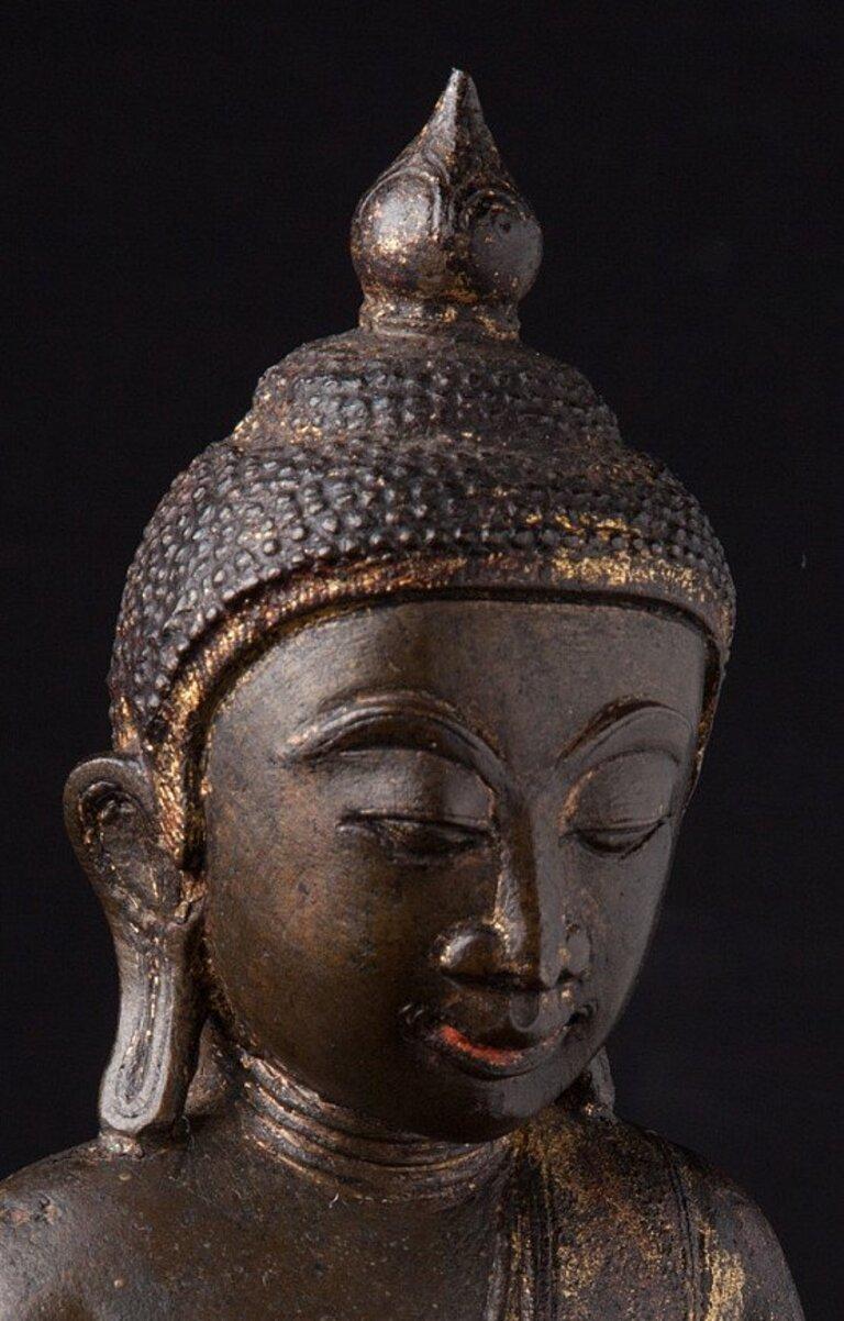 Antique Burmese Ava Buddha statue from Burma Original Buddhas For Sale