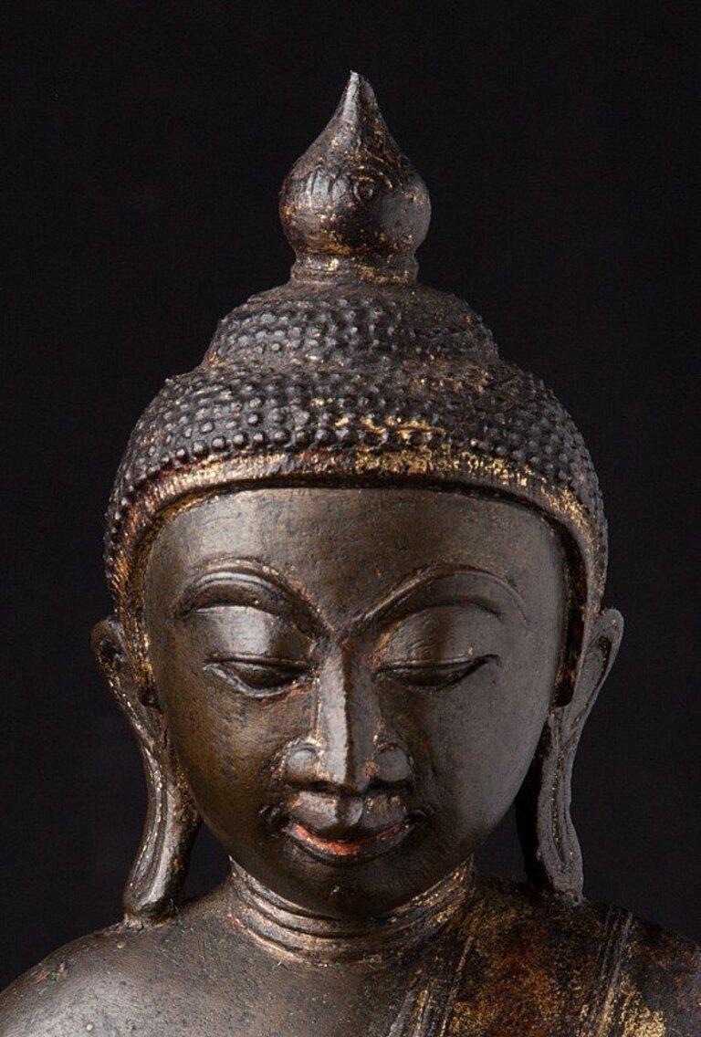 Antique Burmese Ava Buddha statue from Burma Original Buddhas For Sale