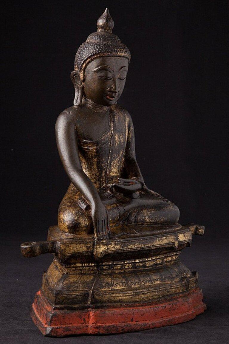 Antique Burmese Ava Buddha statue from Burma  Original Buddhas 1