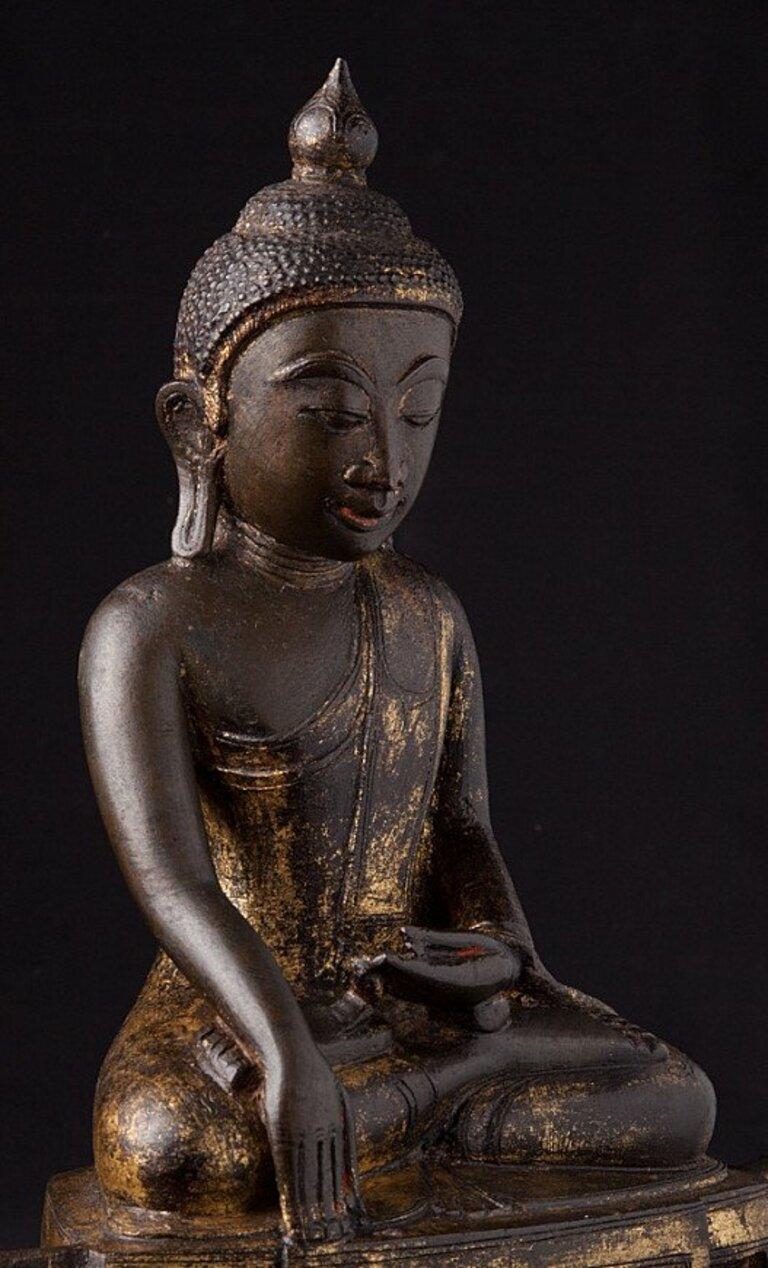 Antique Burmese Ava Buddha statue from Burma Original Buddhas For Sale