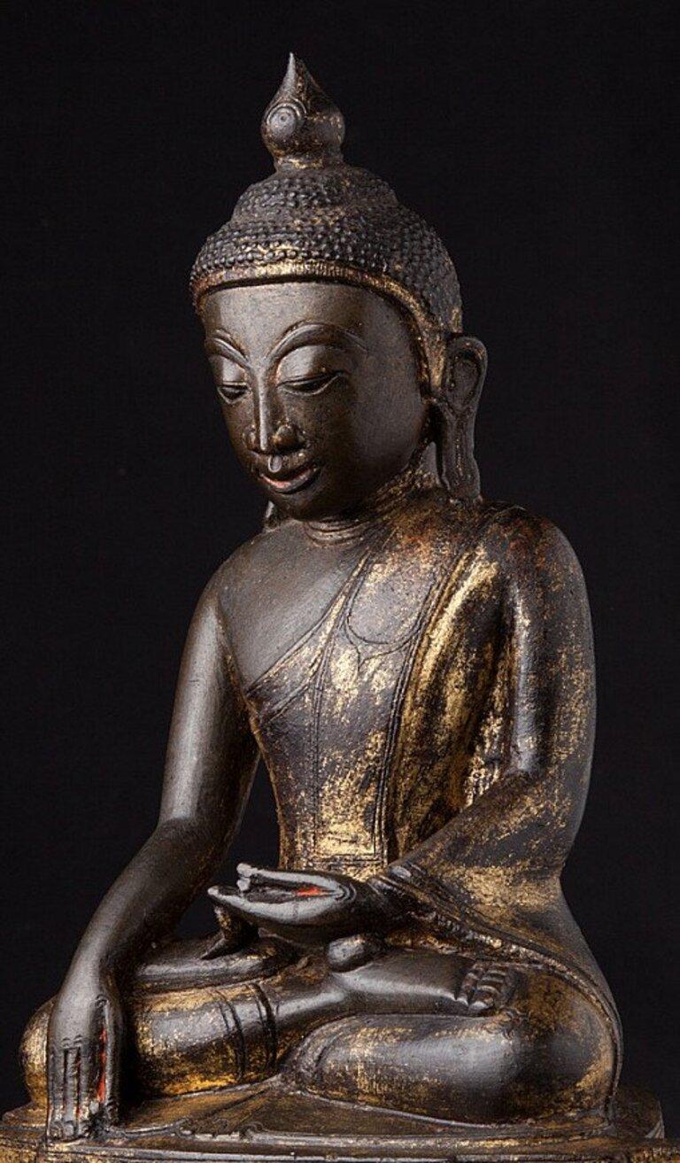 Antique Burmese Ava Buddha statue from Burma  Original Buddhas 4