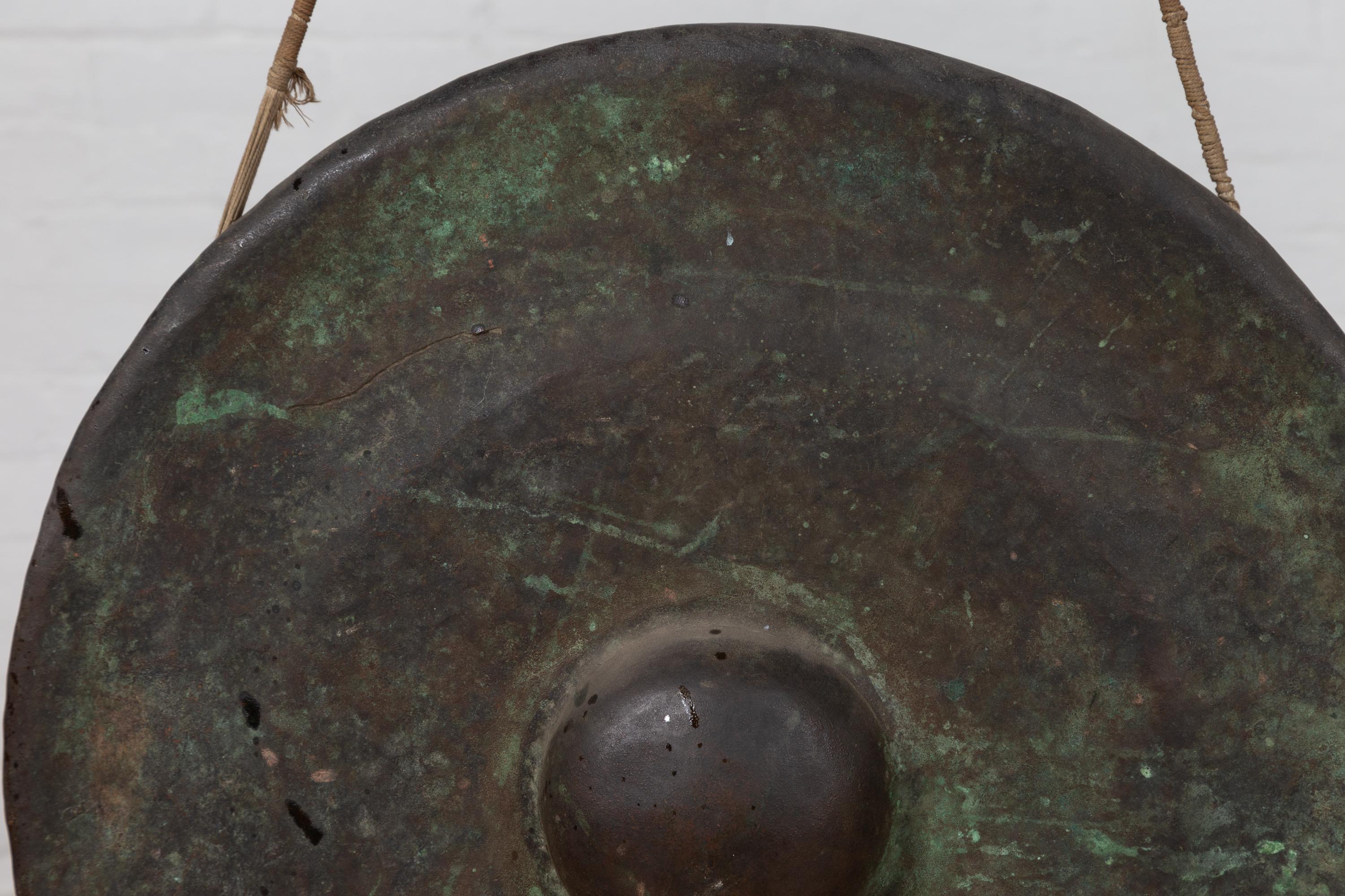 antique gong mallet