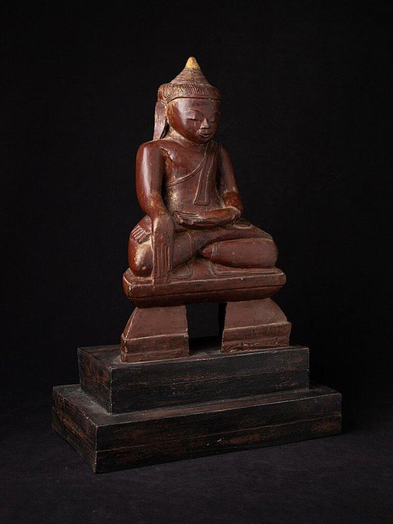 Antique Burmese Buddha statue from Burma For Sale 5