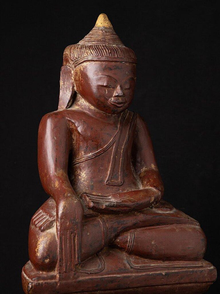 Antique Burmese Buddha statue from Burma For Sale 6