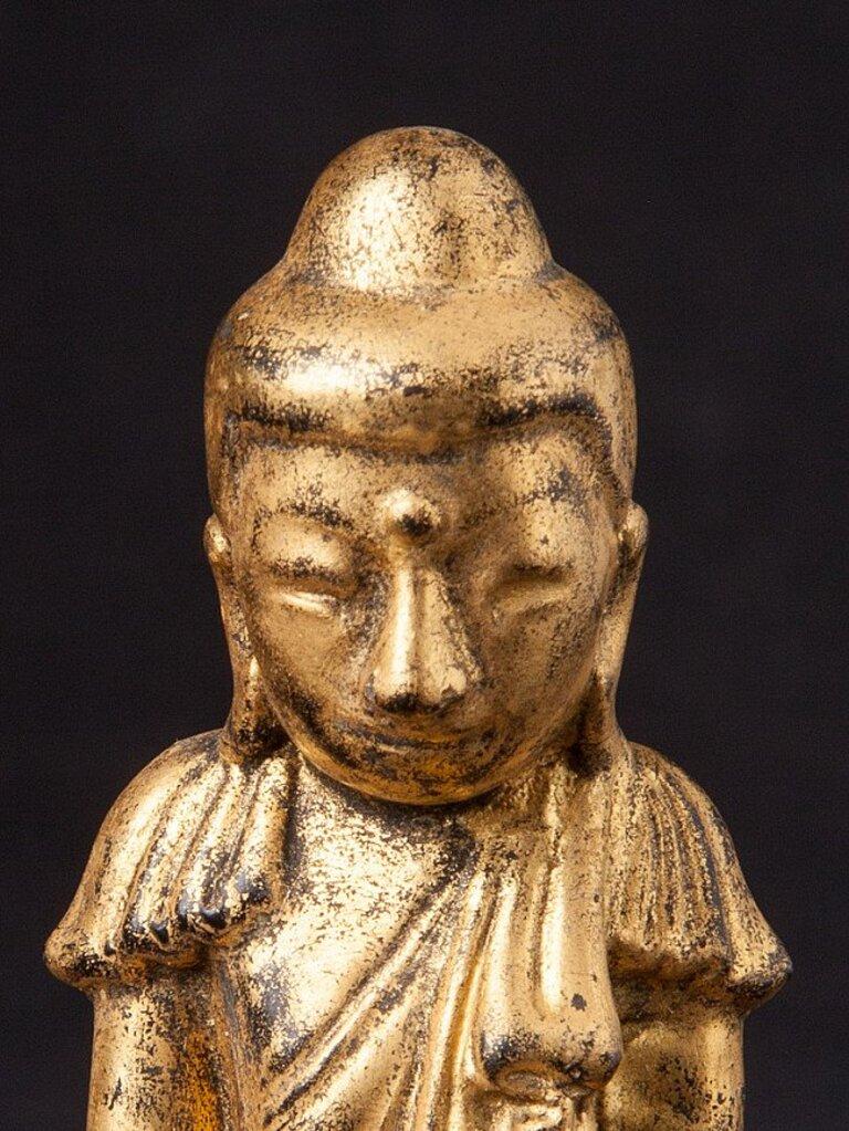 Antique Burmese Buddha Statue from Burma For Sale 6