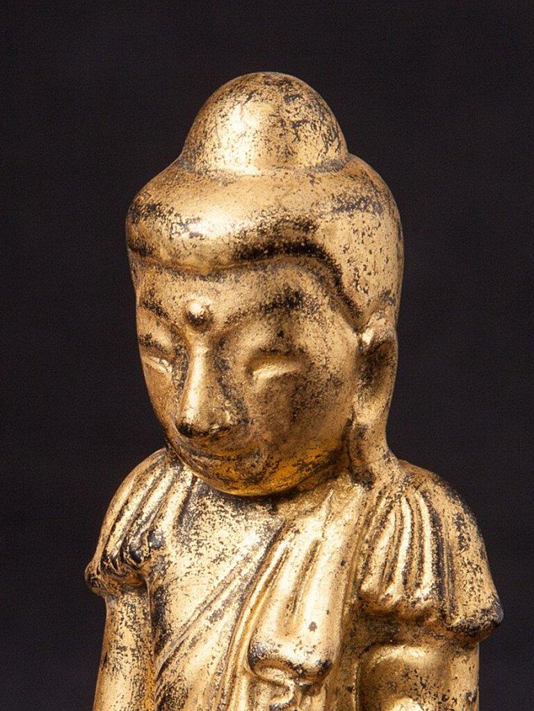 Antique Burmese Buddha Statue from Burma For Sale 7