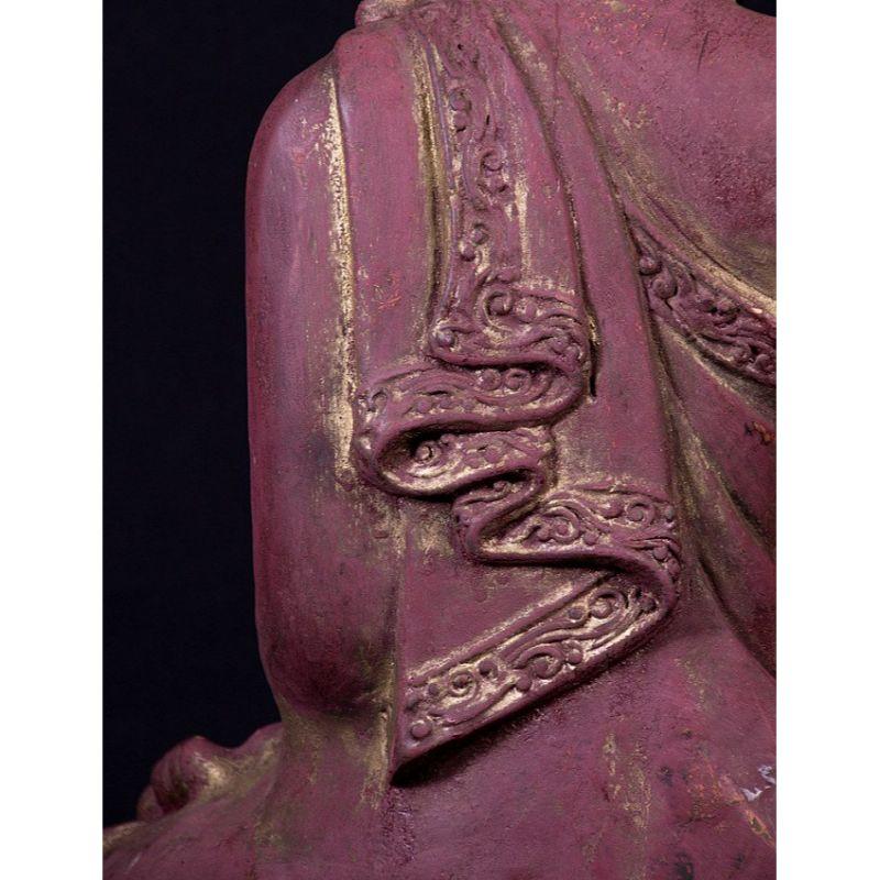 Antique Burmese Buddha Statue from Burma For Sale 8