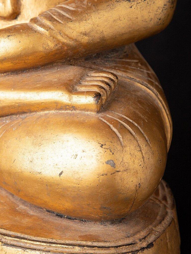 Antique Burmese Buddha Statue from Burma For Sale 13