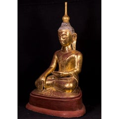 Antique Burmese Buddha Statue from Burma