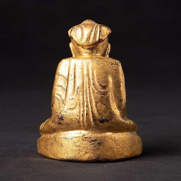Antike burmesische Buddha-Statue aus Burma im Zustand „Gut“ im Angebot in DEVENTER, NL