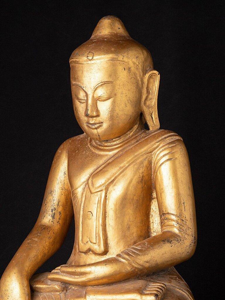 Antique Burmese Buddha Statue from Burma For Sale at 1stDibs