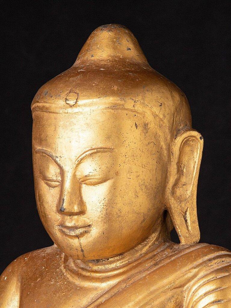 Antique Burmese Buddha Statue from Burma For Sale at 1stDibs