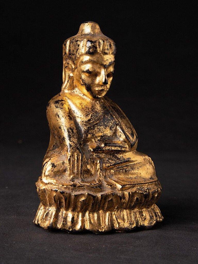 Antique Burmese Buddha Statue from Burma For Sale 1