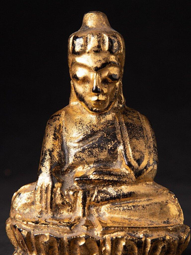 Antike burmesische Buddha-Statue aus Burma im Angebot 2