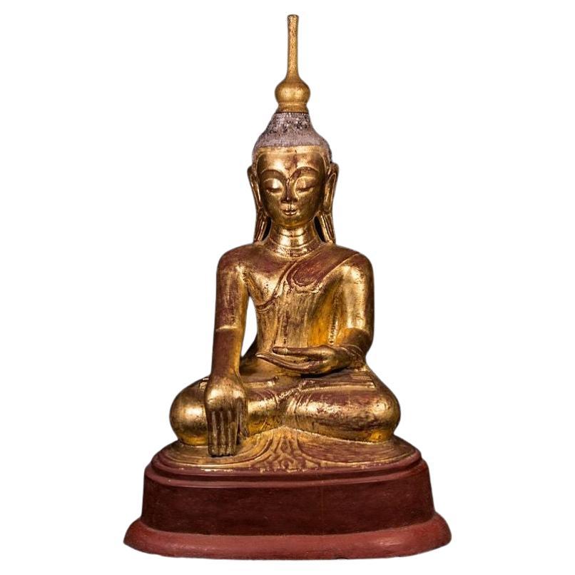 Antique Burmese Buddha Statue from Burma For Sale