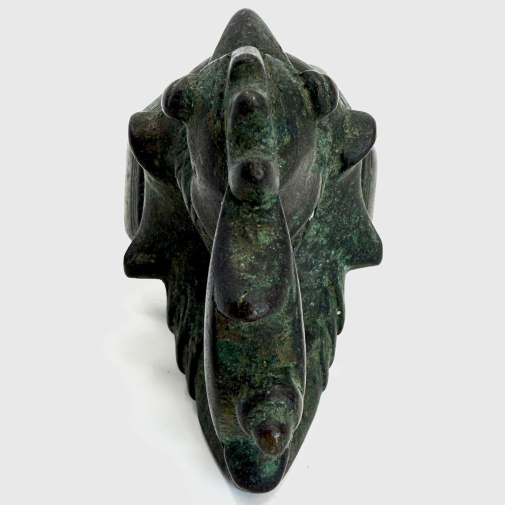 Antique Burmese Karaweik 1 Viss Opium Weight For Sale 3