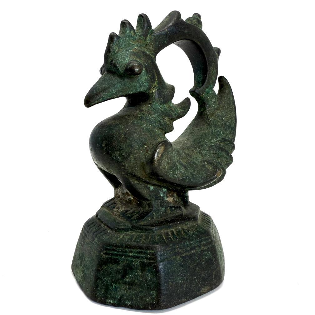Cast Antique Burmese Karaweik 1 Viss Opium Weight For Sale
