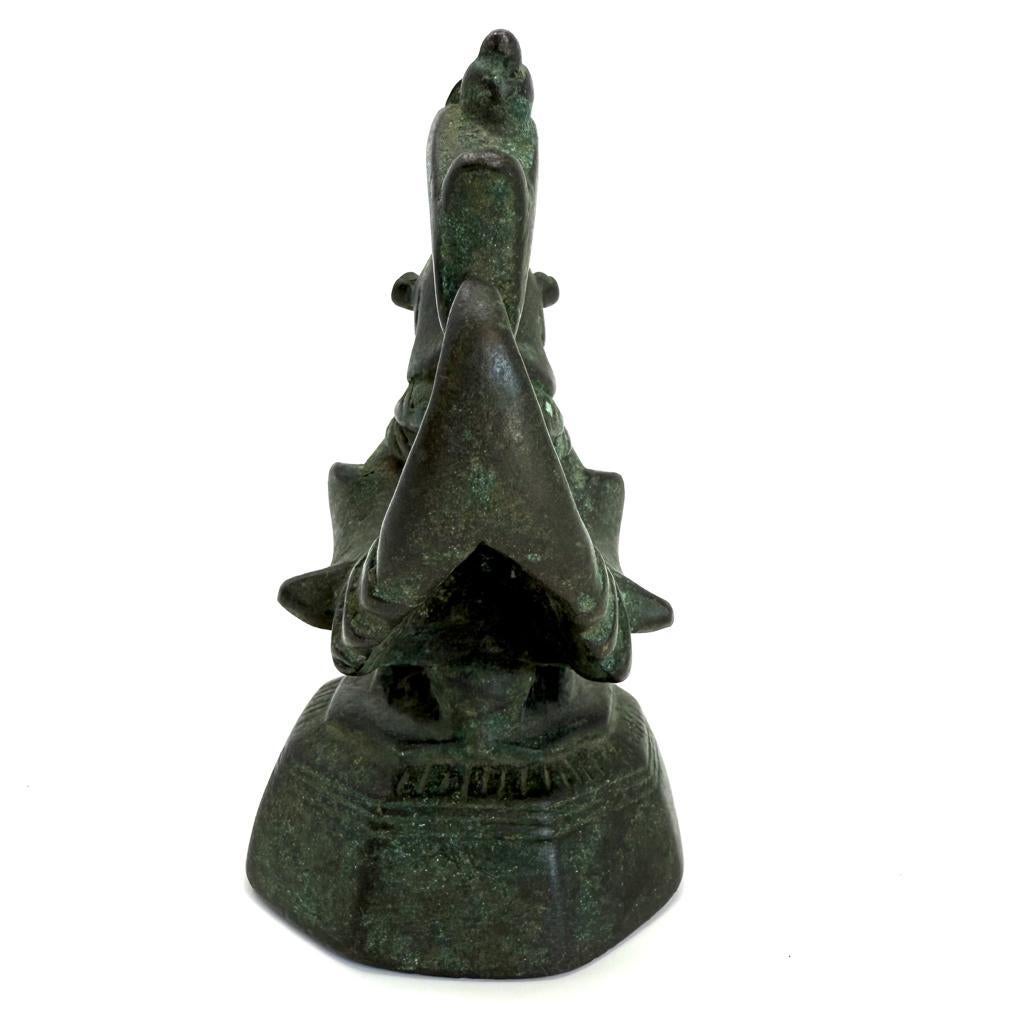 Bronze Antique Burmese Karaweik 1 Viss Opium Weight For Sale