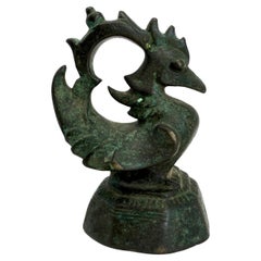 Antique Burmese Karaweik 1 Viss Opium Weight