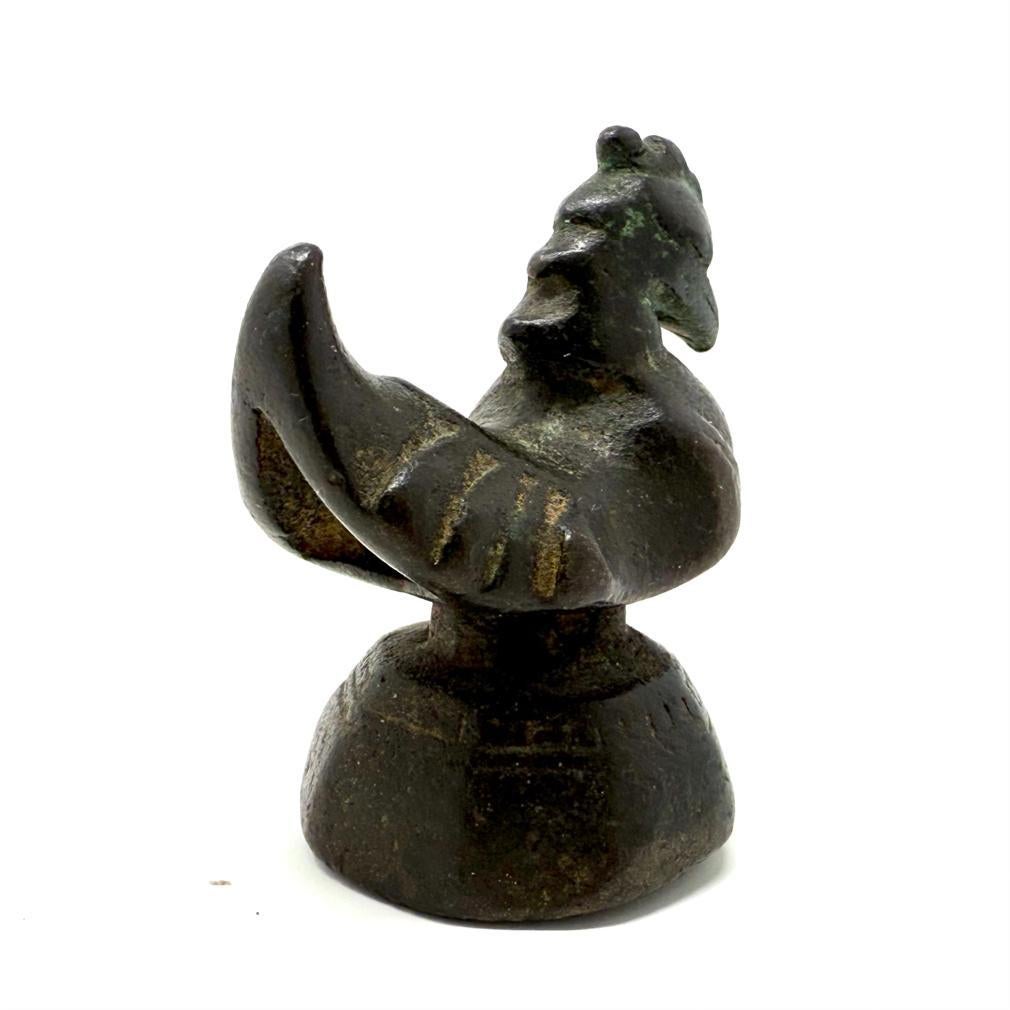 Antike birmanische Karaweik 20 Tical Markt Gewicht (Bronze) im Angebot