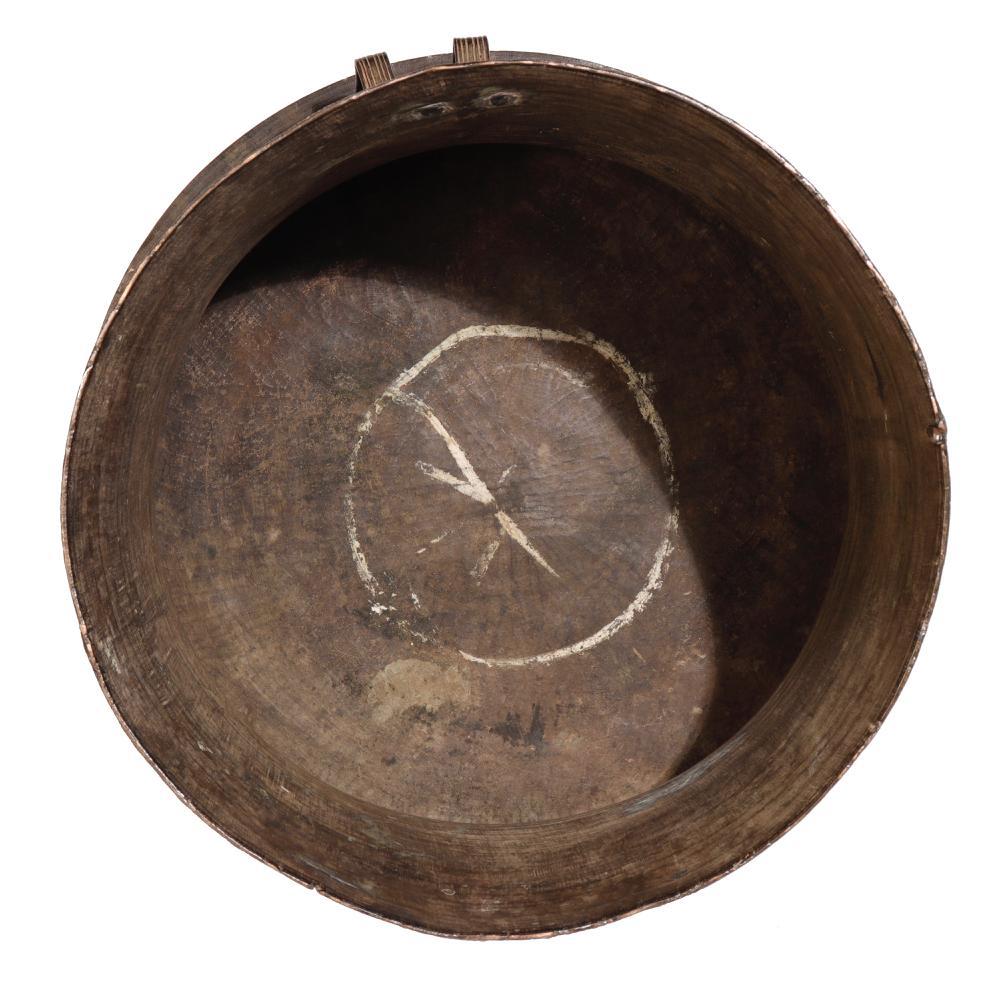 19th Century Antique Burmese Karen Frog Drum For Sale