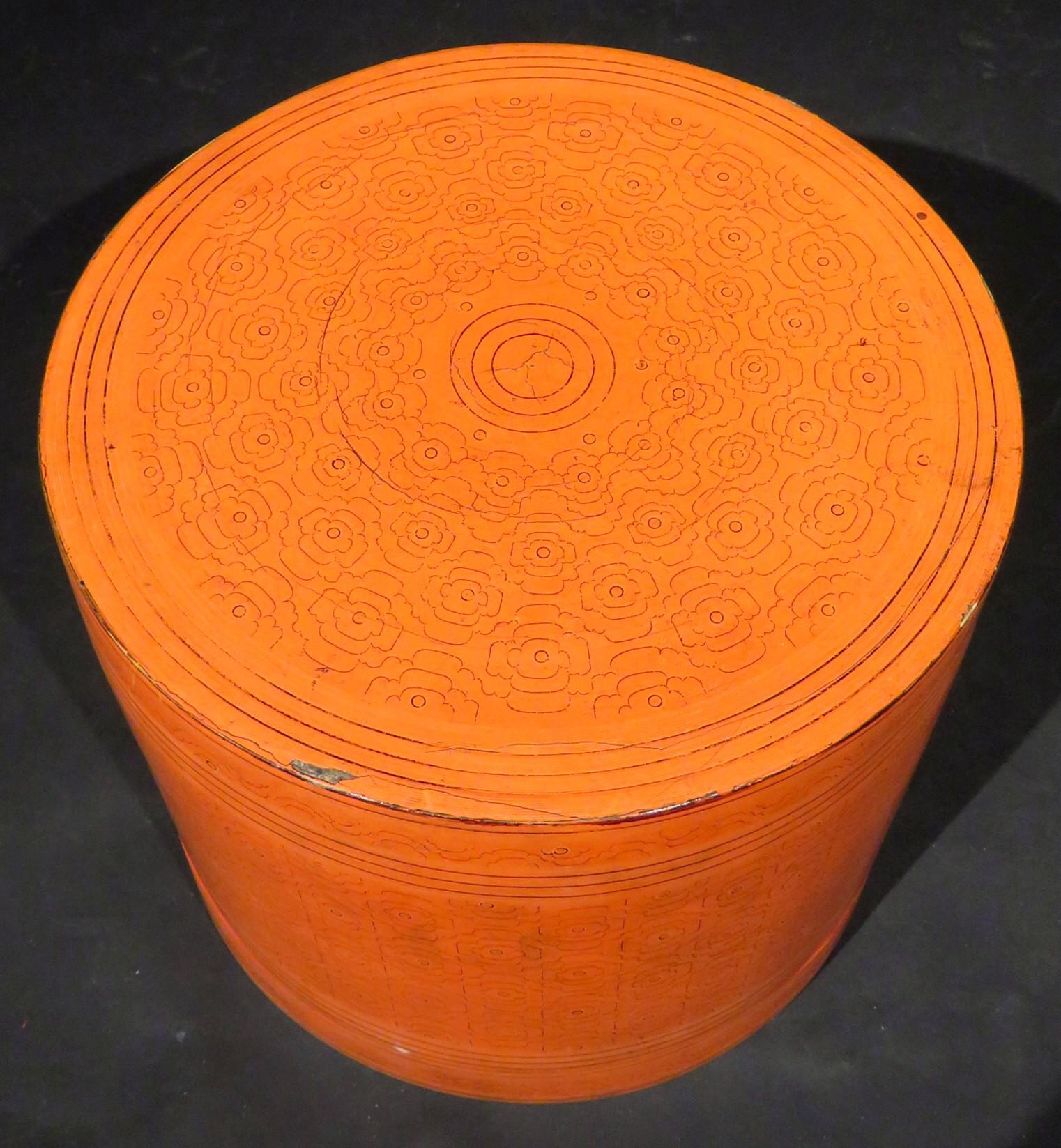 Boîte de bétel birmane laquée hautement décorative, Kun-It, vers 1900 Bon état - En vente à Ottawa, Ontario