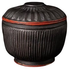 Antique Burmese Lacquerware Box from Burma