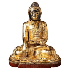 Antique Burmese Mandalay Buddha from Burma