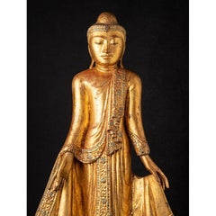 Antique Burmese Mandalay Buddha Statue from Burma