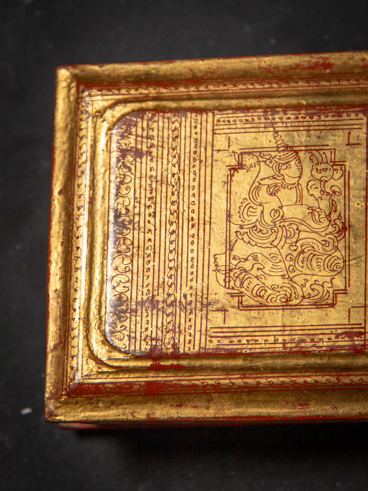 Manuscrit birman ancien - Livre Kammavaca de Birmanie en vente 13