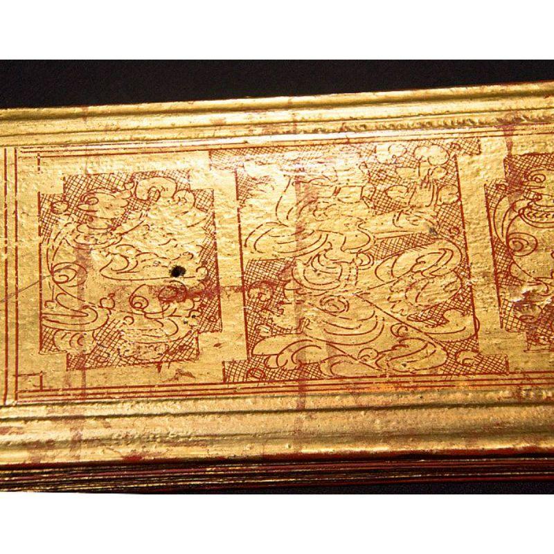 19th Century Antique Burmese Manuscript, Kammavaca Book from Burma For Sale