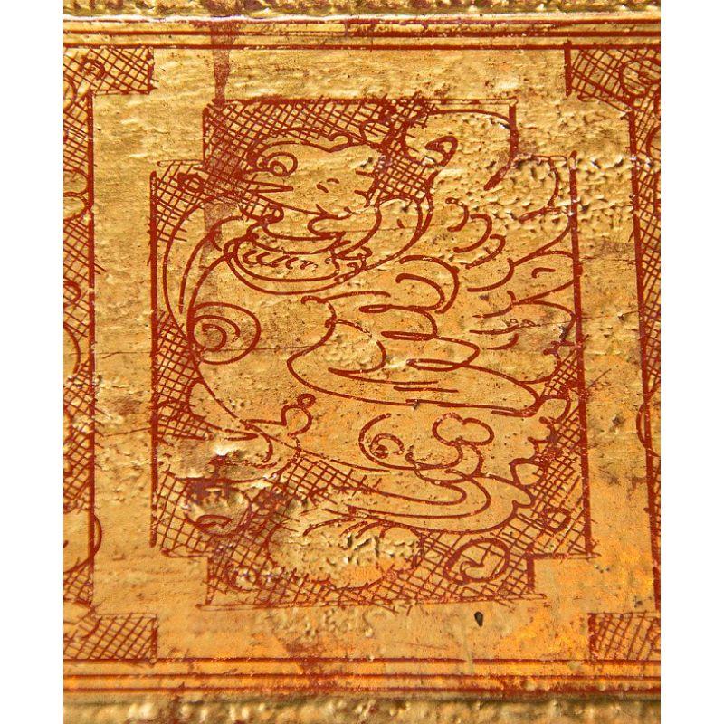 Wood Antique Burmese Manuscript, Kammavaca Book from Burma For Sale