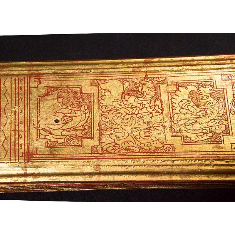 Antique Burmese Manuscript, Kammavaca Book from Burma For Sale 1