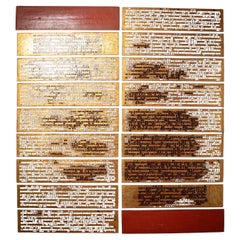 Antique Burmese Manuscript - Kammavaca book from Burma