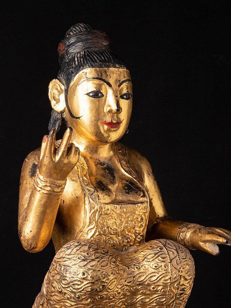 Antique Burmese Nat Statue from Burma For Sale at 1stDibs