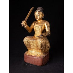 Antique Burmese Nat Statue from Burma