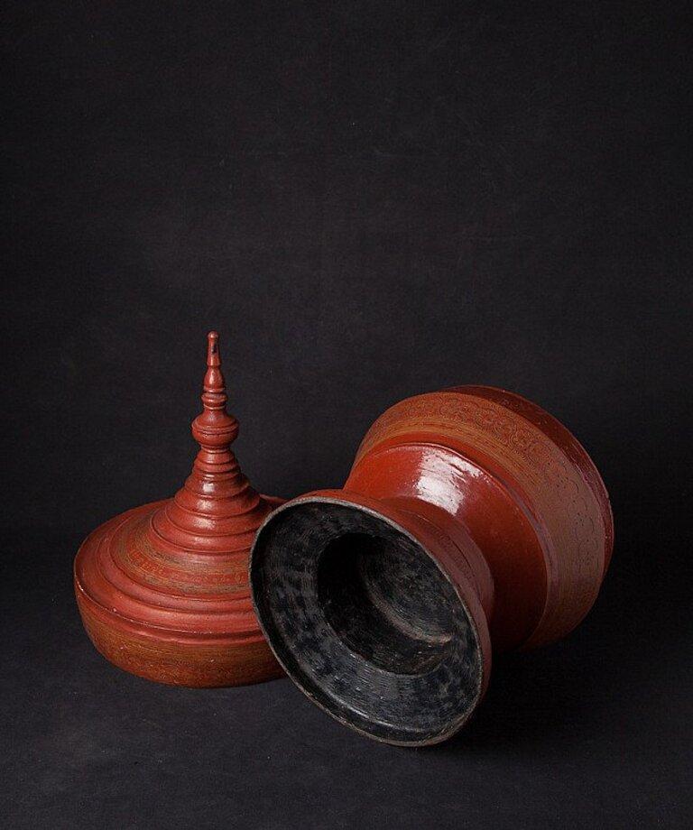 Antique Burmese Offering Vessel from Burma 8