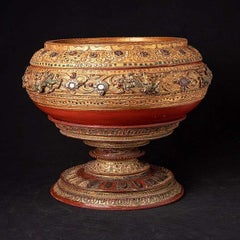 Antique Burmese Offering Vessel from Burma