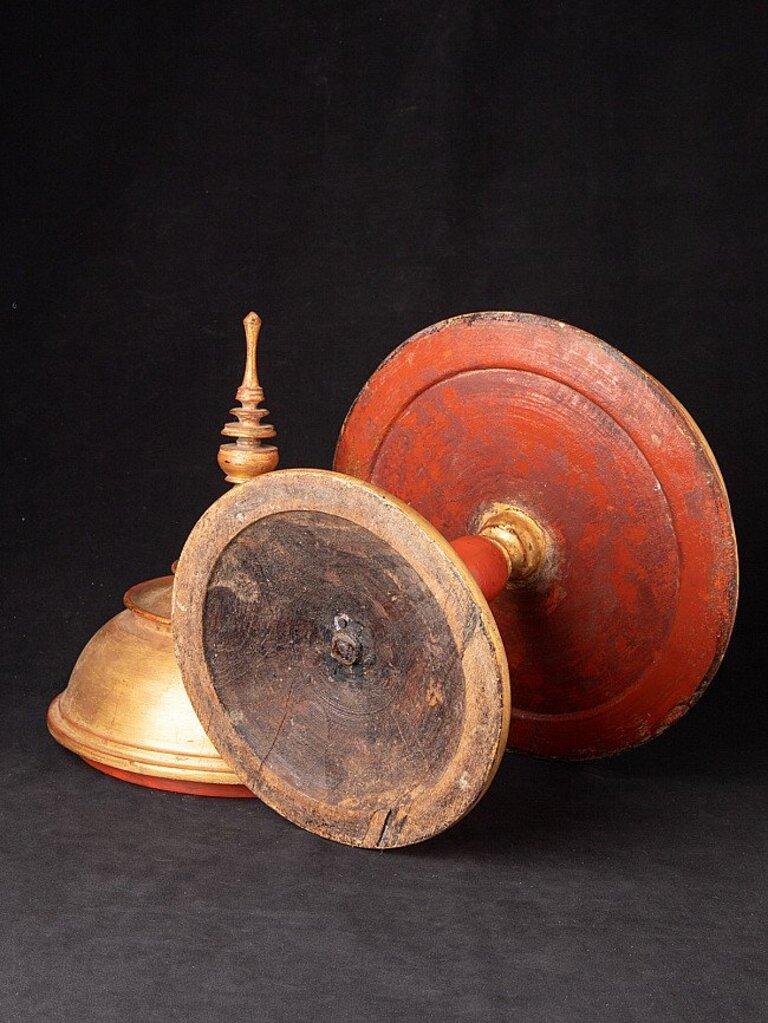 Antique Burmese Offering Vessel from Burma For Sale 1