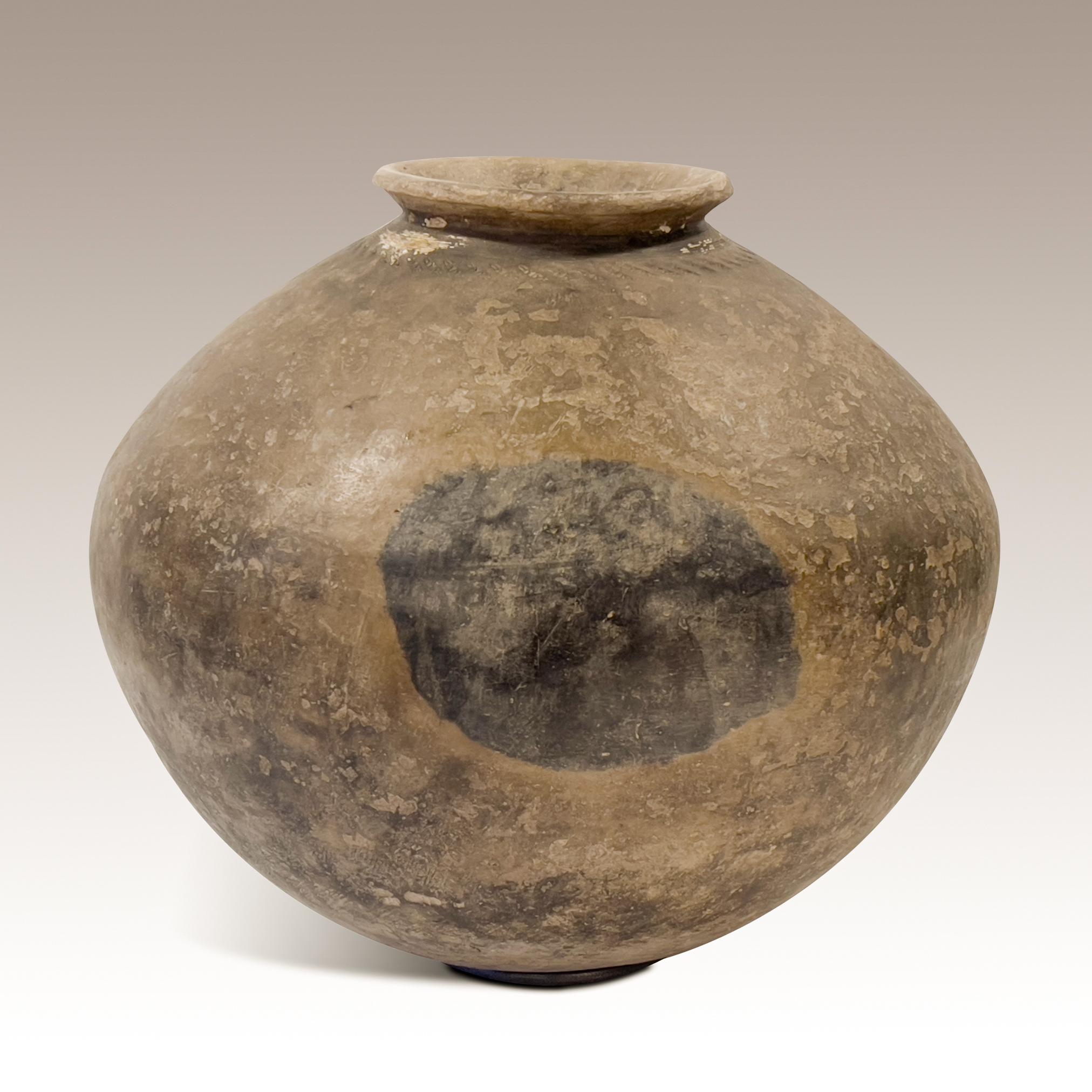 Other Antique Burmese Organic Clay Terracotta Pot For Sale