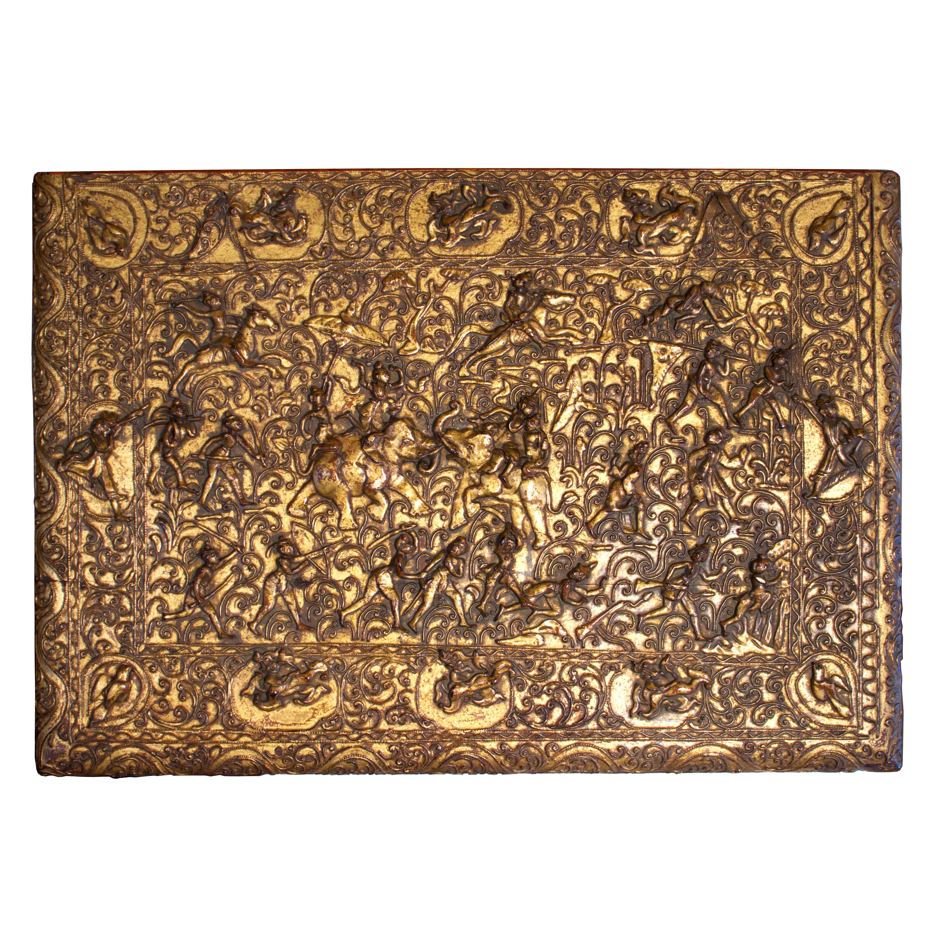 Antike birmanische Sadaik-Manuskript-Truhe. im Angebot 2