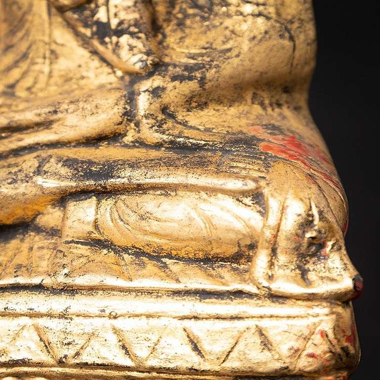Antique Burmese Shan Buddha from Burma For Sale 13