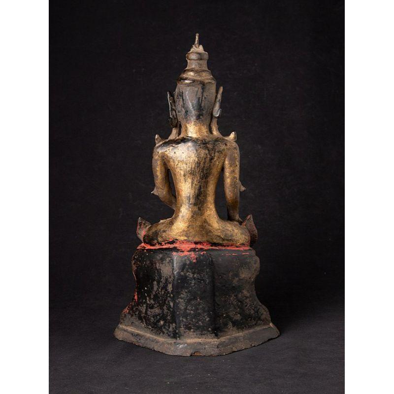 19th Century Antique Burmese Shan Buddha from Burma For Sale